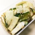 snowy08's cooksnap of when they made 簡単･大根、キュウリのナムル.