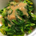 ノッケオ's cooksnap of when they made 菜の花と蛸の酢みそ和え.