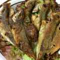 kucingcil's cooksnap of when they made 小鯵の開き唐揚げ.