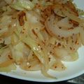 ドラゴンフルーツ's cooksnap of when they made 春キャベツ☆新タマの粒マスタード炒め.