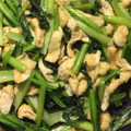 和みなみ's cooksnap of when they made 小松菜と油あげの炒め物.