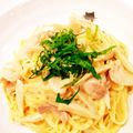 ☆yun★'s cooksnap of when they made うる旨♡ゴボウの和風クリームパスタ.