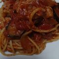 クック3MQ7LP☆'s cooksnap of when they made ナスとベーコンのトマトソースパスタ☆.