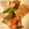 matiyo's cooksnap of when they made □■高野豆腐とさやえんどうの卵とじ■□.