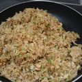 アイラブ富山's cooksnap of when they made 余った即席やきそばで4倍！？そばめし.