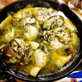 バン。's cooksnap of when they made ✿牡蠣と舞茸のアヒージョ✿.