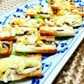inyako's cooksnap of when they made 簡単おつまみ＊ちくわでサクっとのり天.