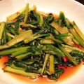 igたま's cooksnap of when they made 小松菜で空芯菜の炒め物風.
