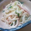 shokolat's cooksnap of when they made 初夏の味♪大根と胡瓜のサラダ.