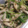 優陽ﾀｿ's cooksnap of when they made 低カロリー♪ササミと三つ葉のわさび和え.