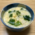 たまごと豆腐's cooksnap of when they made 超手抜き！ワカメと玉子のとろ～りラーメン.