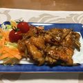eArare's cooksnap of when they made 鶏胸ゴボウ揚げのネギ南蛮◎.