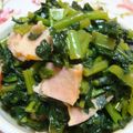 レオミウ's cooksnap of when they made 簡単！大根やカブの葉っぱ♪めんつゆ炒め.