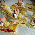 るりいろのそら's cooksnap of when they made 簡単♡いちごのミルフィーユ.