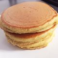 sohatsu's cooksnap of when they made ふわもち♥ヘルシーおから豆腐パンケーキ.