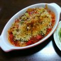 ふわふわマシュマロ's cooksnap of when they made 簡単!!アジの香草パン粉焼き（トマト味）.