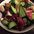 non♪♪♪'s cooksnap of when they made 夏に！きゅうりタコわかめの梅肉酢の物.