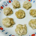 むらかみーん's cooksnap of when they made １歳からの離乳食＊レンジで簡単！鶏団子.