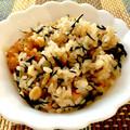 alalmajiro's cooksnap of when they made ひじきの炊き込みごはん.