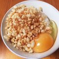 ひなコアラ's cooksnap of when they made ＴＫＧ（卵かけごはん揚玉入）☆川田家流。.