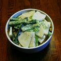 greentmt's cooksnap of when they made 大根と小松菜の柚子胡椒マヨ和え.