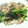 すがまっち's cooksnap of when they made 減塩☆ほうれん草と牛肉のバター醤油炒め.