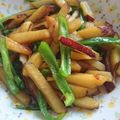 ゆなほむcrea's cooksnap of when they made さつまいもとピーマンのココナッツきんぴら.