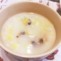 LuckyBerry's cooksnap of when they made 簡単！白菜＆シーフードシチュー.