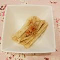 candy⭐mama's cooksnap of when they made レンジde簡単♪カリカリ甘辛酢ごぼう.
