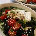 さよまさ's cooksnap of when they made 豆腐とわかめの韓国風サラダ。.