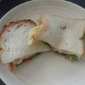 まちょんど's cooksnap of when they made 野菜＆ハムチーズサンド。(つわり時にも).
