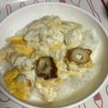 ななたそママ's cooksnap of when they made レンジで簡単！豆腐とちくわの卵とじ丼.