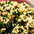 ちこね's cooksnap of when they made 色々使える♪小松菜入り鶏そぼろ.