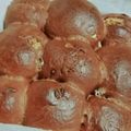 ささささここあ's cooksnap of when they made ココア＆チョコチップ de ちぎりパン♪.