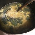 CalG0527's cooksnap of when they made 簡単　わかめ入りたまごスープ.