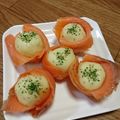 ４人娘ｍａｍａ's cooksnap of when they made サーモンとポテトの簡単オードブル.