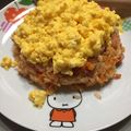 料理いちねんせい's cooksnap of when they made ミルクたっぷり＊ふわとろ・オムライス.