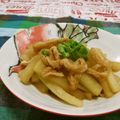 赤い電話's cooksnap of when they made 大根と油揚げの炒め煮♪.