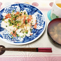 たぁープ〜's cooksnap of when they made 焼き鮭リメイク☆簡単ちらし寿司.