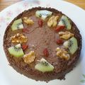Charom's cooksnap of when they made ローフード　バナナチョコレートケーキ.