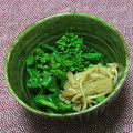 おはなすき's cooksnap of when they made 菜の花のなめ茸和え.