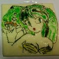 天下の大将軍ですよ's cooksnap of when they made 簡単に♪オブラートアート♡オブアート.