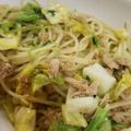 mi:ko's cooksnap of when they made 豆苗とツナのゆず胡椒パスタ.