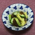 おはなすき's cooksnap of when they made アボカドときゅうりのモズク和え.