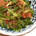 tanoyuki's cooksnap of when they made ピーマンと春雨と桜海老の炒め物.