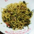 クック02NQ0C☆'s cooksnap of when they made 簡単!美味しい!豚バラと高菜明太のパスタ.