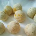 アフェ's cooksnap of when they made レンジで２分♪おからで簡単ポンデケージョ.
