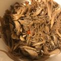 R2016's cooksnap of when they made 白滝と舞茸のきんぴら.