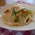ノチアチ's cooksnap of when they made 隠し味が決め手☆春雨の中華風酢の物.