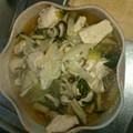 Miyuki1003's cooksnap of when they made 鶏むね肉とチンゲン菜 ごぼう蒟蒻の煮物♪.